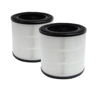 PUREBURG Filtro de repuesto compatible con purificador de aire Bosch Air 2000, paquete de 2 unidades de carbón activo H13 HEPA 2 en 1, filtración de polvo y olor a COV
