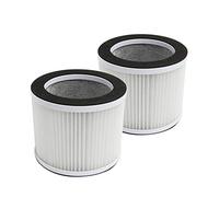PUREBURG Filtro de repuesto compatible con purificadores de aire RIGOGLIOSO GL-2109 GL2109 y SimPure P03 Snorda KJ45G-P03, paquete de 2 H13 HEPA de carbón activado por filtración de 3 etapas