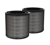 PUREBURG Filtro de repuesto FY0910 compatible con purificador de aire Philips AC0950 AC0951 serie 900, paquete de 2 unidades H13 HEPA + carbón activo 2 en 1