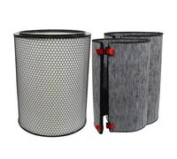 PUREBURG Juego de filtros de repuesto compatible con Dyson BP03/BP04/BP06 Purifier Big+Quiet formaldehído, 1 filtro HEPA H13 y filtro de carbón activo x2