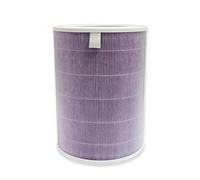 PUREBURG M8R-FLH - Filtro de repuesto compatible con Xiaomi Mi Air Purifier 3C 3H 3, 2C 2H 2S, Pro Air Purifier, H13 HEPA 4 etapas Filtración carbón activado Air Clean Dust VOCs