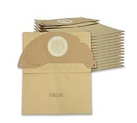 PUREBURG Paquete de 15 bolsas de vacío, filtro compatible con Karcher WD 2, MV 2, WD 2.200 a WD 2.550, número de artículo 6.904-332.0