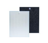 PUREBURG U300 Filtro de repuesto compatible con WINIX WACU300 U300 PlasmaWave True HEPA purificador de aire número de pieza 124190, carbón activado H13, 1 juego