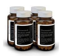 Pureclinica High Strength 1500mg Glucosamine HCL & Chondroitin 12 months supply. The most effective and biologically active: Chondroitin 90%, Glucosamine HCL 83.1%