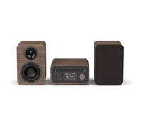 Purée Compacto HI FI CLÁSICO Estéreo Mini Bluetooth Marrón Café 15w
