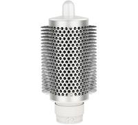 PUREGUST Accesorio de cepillo redondo grande para secadores Shark FlexStyle, cepillo voluminizador ovalado más grande para cabello liso, ondulado, rizado y rizado, plateado