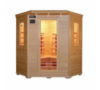 PureHaven Infrarotkabine de Hemlock Canadiense 150x120x60x60 cm