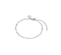 Purelei Adore Pearl pulsera | pulsera de acero inoxidable con perlas de concha | aspecto elegante y atemporal | perfectamente combinable con la cadena Adore Charm, Eine Grösse, Acero inoxidable, Ágata