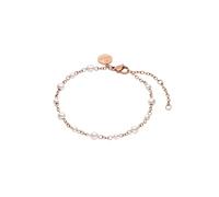 Purelei Adore Pearl pulsera | pulsera de acero inoxidable con perlas de concha | aspecto elegante y atemporal | perfectamente combinable con la cadena Adore Charm, Eine Grösse, Acero inoxidable, Ágata