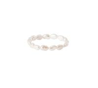 Purelei Anillo ajustable de perlas de alta calidad para aliviar el estrés y el estrés, joyería para tu look personalizado, 8.5 mm, Metal, Sin piedra preciosa