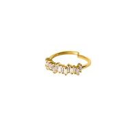 PURELEI Anillo 'Powder' oro / transparente 53-54 oro / transparente