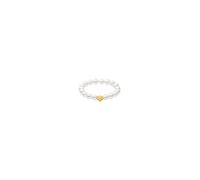 PURELEI Anillo 'Shiny Bloom' oro / blanco perla 53-54 oro / blanco perla
