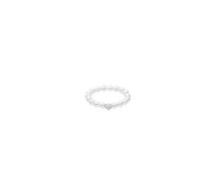 PURELEI Anillo 'Shiny Bloom' plata / blanco perla 53-54 plata / blanco perla