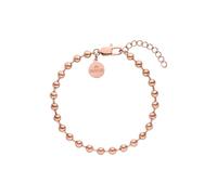 Purelei® Anxiety Fidget Bubble - Pulsera de acero inoxidable en oro, plata y oro rosa, ajustable de 16 a 19 cm, Eine Grösse, Acero inoxidable, Ágata