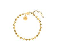 Purelei® Anxiety Fidget Bubble - Pulsera de acero inoxidable en oro, plata y oro rosa, ajustable de 16 a 19 cm, Eine Grösse, Acero inoxidable, Ágata