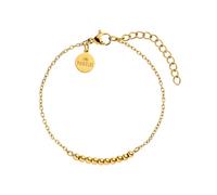 Purelei® Anxiety Fidget - Pulsera de acero inoxidable para mujer, resistente al estrés y la inquietud, resistente al agua, con bolas móviles, para la atención plena y la relajación, Eine Grösse, Acero