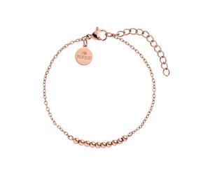 Purelei Anxiety Fidget - Pulsera de acero inoxidable para mujer, resistente al estrés y la inquietud, resistente al agua, ajustable de 16 a 20 cm, para la atención plena y la relajación, Eine Grösse