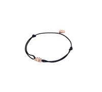 Purelei Awesome - Pulsera para mujer con colgante de loto, pulsera de algodón de filigrana, tamaño ajustable, delicada pulsera de la amistad, regalo para mujeres, discreta pulsera de capas, Eine
