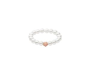 Purelei Blommy Anillo (Oro roso) - Anillo de mujer de acero inoxidable duradero - Anillos resistentes al agua - Anillos ajustables de talla S - M - Bisutería para un look individual