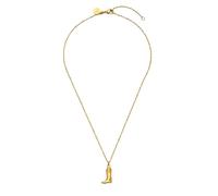 Purelei Cadena de botas vaqueras - impermeable y ajustable | Cadena de acero inoxidable con colgante de botas de vaquero | chapado en oro de 14 K/18 K | declaración moderna con vibraciones
