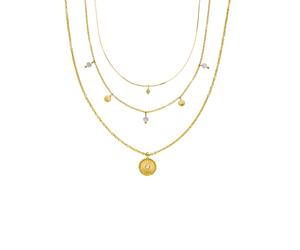 PURELEI Cadena 'Kaipo' oro / plata One Size oro / plata