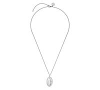 Purelei Cadena Spirit - resistente al agua y ajustable | Cadena de acero inoxidable con medallón ovalado | chapado en oro de 14 K/18 K | símbolo de protección, fuerza y paz interior, Eine Grösse