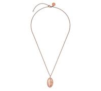 Purelei Cadena Spirit - resistente al agua y ajustable | Cadena de acero inoxidable con medallón ovalado | chapado en oro de 14 K/18 K | símbolo de protección, fuerza y paz interior, Eine Grösse