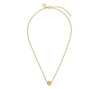 Purelei® Collar con colgante de nudo simbólico para conexión y cohesión, 40/45 cm, chapado en oro de 18 quilates, chapado en oro rosa o acero inoxidable, colgante móvil, cadena de declaración, Länge