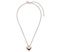 Purelei® Collar de tortolito - elegante y divertido - Acero inoxidable - Collar para mujer con colgante de corazón - Inspirado en Hawaiiano y resistente al agua, Acero inoxidable