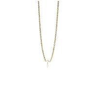 Purelei Create Moments - Cadena ajustable | Circonita y perla de agua dulce auténtica | Acero inoxidable y chapado en oro de 14 K/18 K | Símbolo de belleza, atemporalidad y momentos especiales, Eine