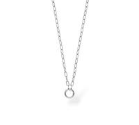 Purelei Glow Charm - Collar para mujer, acero inoxidable, con cierre de mosquetón, cadena ajustable de 40 a 45 cm, estilo minimalista, Eine Grösse, Acero inoxidable, Abalone