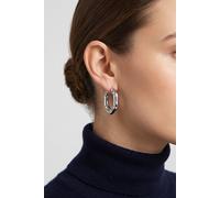 Purelei Pendientes hexagonales - Acero inoxidable chapado en oro de 14 K / 18 K chapado en oro rosa/plata - Diseño geométrico hexagonal - Declaración de joyería para mujer - 15,16 g - Moderno y