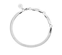 Purelei® Ilalo Pulsera (Plata) - Pulsera de acero inoxidable duradera - Resistente al agua - Longitud ajustable de 16 a 19 cm - Bisutería para un look individual