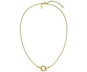 PURELEI® Lokahi - Collar para mujer de acero inoxidable duradero, resistente al agua, 40-45 cm de longitud ajustable, collar para tu look individual, Plata esterlina, No es una piedra preciosa