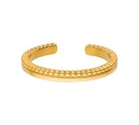 Purelei Malihini Anillo (Oro) - Anillo de mujer de acero inoxidable duradero - Anillos resistentes al agua - Anillos ajustables de talla S - M - Bisutería para un look individual