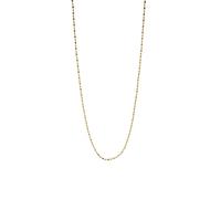 Purelei Moments - Collar ajustable para mujer con eslabones de perlas (45 - 50 cm), diseño elegante para looks capsule, acero inoxidable chapado en oro de 18 quilates, chapado en oro rosa o plata
