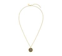 Purelei Nova - Cadena - Acero inoxidable chapado en oro de 18 K / oro rosa/plata - Colgante de cielo nocturno con loto y circonia - Ajustable 50 - 55 cm - Joya espiritual para mujer, Eine Grösse