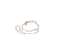 Purelei Pearl Symphony - Pulsera Y2K con perla barroca - Acero inoxidable chapado en oro de 18 quilates - Longitud 16/17,5/19 cm - Resistente al agua, Eine Grösse, Acero inoxidable, Ágata
