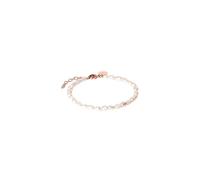 Purelei Pearlfection - Pulsera de perlas de agua dulce auténticas - Acero inoxidable chapado en oro de 14 K / 18 K - 16 - 19 cm - Elegante joya de perlas - Ajustable, Eine Grösse, Acero inoxidable