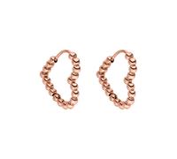 PURELEI Pendientes 'Bubble Heart' oro rosa One Size EUR