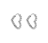 PURELEI Pendientes 'Bubble Heart' plata One Size EUR