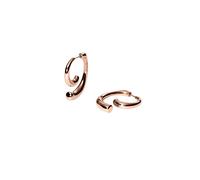 Purelei Pendientes en Espiral - Diseño de Espiral en Dos Partes - Acero Inoxidable con Chapado en Oro 14K/18K - Pendientes de Declaración Expresivos - 9,5 g (par) - Resistente al Agua, Normal, Acero