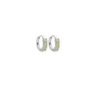 PURELEI Pendientes 'Green Love' verde hierba / plata One Size EUR