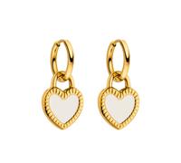PURELEI Pendientes ' Heart Charm ' oro One Size EUR