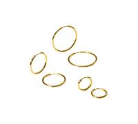 PURELEI Pendientes oro One Size oro
