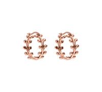 PURELEI Pendientes 'Tiny Leaf' oro rosa One Size EUR