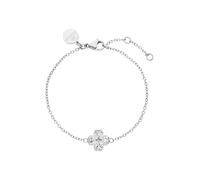PURELEI Pulsera 'Cuore' plata / transparente One Size plata / transparente
