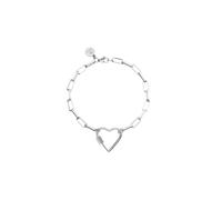 PURELEI Pulsera 'Palekana Heart' plata One Size plata