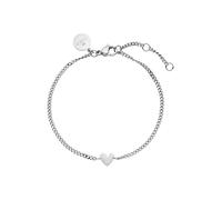 PURELEI Pulsera 'Tiny Heart' plata One Size plata