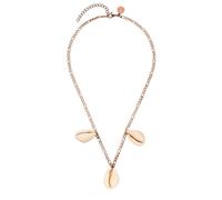 Purelei Sea Shell Chain Chain - Cadena impermeable y ajustable | Cadena de acero inoxidable con colgante de concha | chapado en oro de 14 K/18 K | declaración veraniega con vibraciones Aloha, Eine